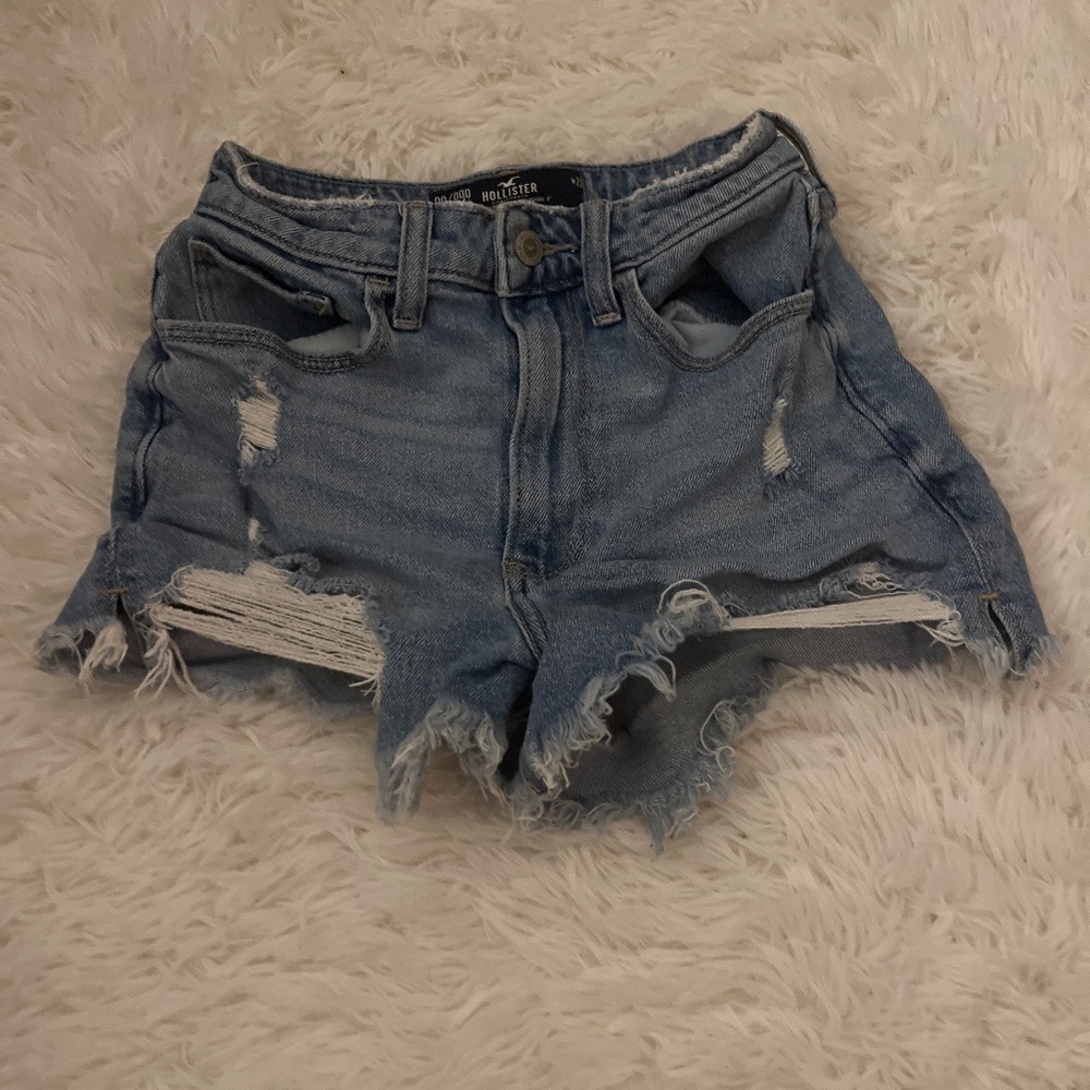 High rise Jean shorts